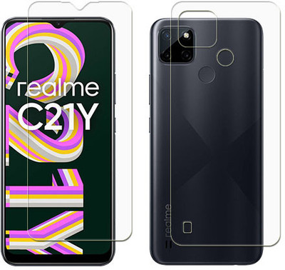 ARBAN Front and Back Tempered Glass for REALME C21 Front Back Flexible Tempered Glass(Pack of 1)
