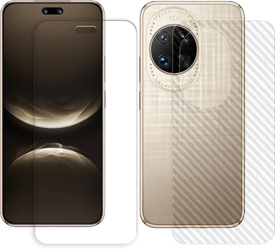 MUTAALI Front and Back Tempered Glass for nova 14 Ultra 5G(Pack of 1)