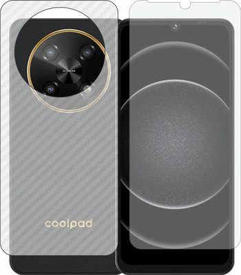 Fasheen Front and Back Tempered Glass for Coolpad C16(Pack of 2)