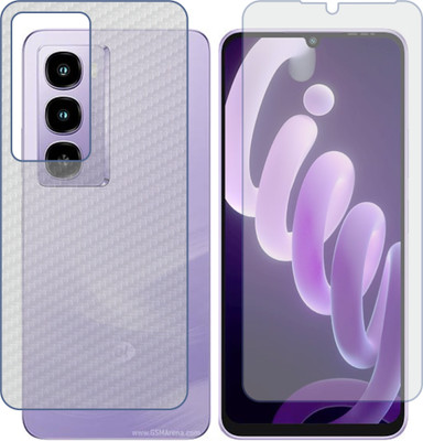 Fasheen Front and Back Tempered Glass for Itel City 100(Pack of 2)