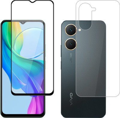 Vatsin Front and Back Tempered Glass for ViVO Y18i(Pack of 2)