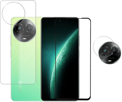 FINCH Front and Back Tempered Glass for REALME NARZO 60X 5G(Pack of 3)
