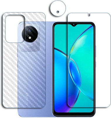 ARBAN Front and Back Tempered Glass for vivo Y11 2023 FRONT BACK SCREEN GUARD(Pack of 1)