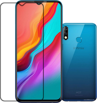 ARBAN Front and Back Tempered Glass for INFINIX HOT 8 Front Back Flexible Tempered Glass(Pack of 1)