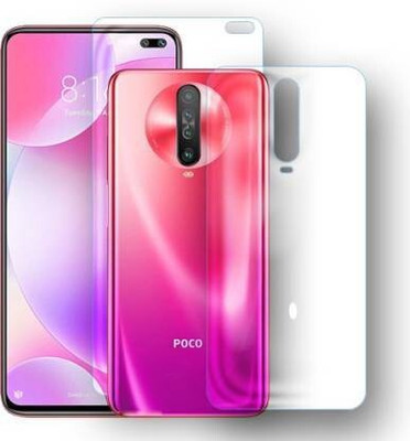 PR SMART Front and Back Tempered Glass for Poco X2(Pack of 2)