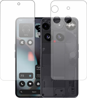 rottguard Front and Back Tempered Glass for Nothing Phone 3 5G(Pack of 2)