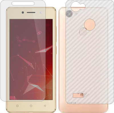 MOBART Front and Back Tempered Glass for ITEL A41(Pack of 2)