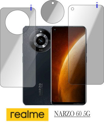 Cinzia Front and Back Tempered Glass for realme narzo 60 5G(Pack of 3)