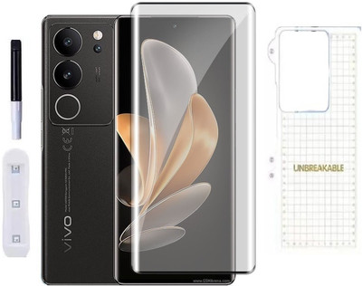 welldesign Front and Back Tempered Glass for Vivo V29 Pro 5G(Pack of 1)