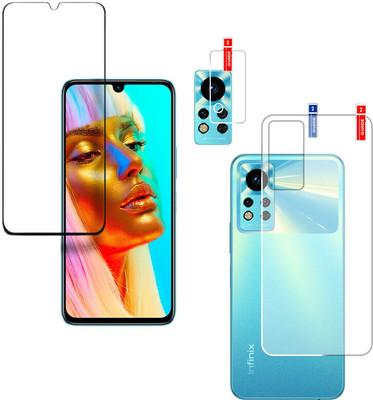 KANCHA Front and Back Tempered Glass for INFINIX NOTE 12I 2022(Pack of 3)