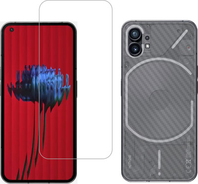 Ten To 11 Front and Back Tempered Glass for Nothing Phone 1(Pack of 2)