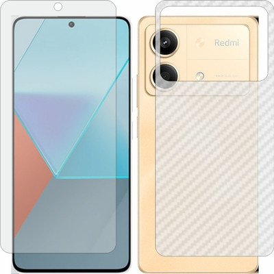 MOBART Front and Back Tempered Glass for Xiaomi Redmi Note 13R Pro(Pack of 2)