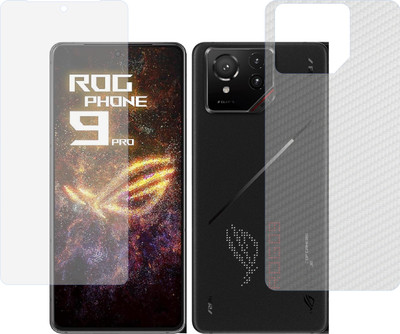 Fasheen Front and Back Tempered Glass for Rog Phone9 Pro(Pack of 2)