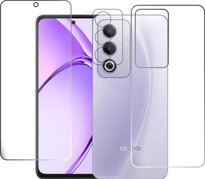 chakoor Front and Back Screen Guard for Oppo A3 5g(Pack of 3)