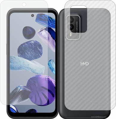 Fasheen Front and Back Tempered Glass for Hmd XR21(Pack of 2)
