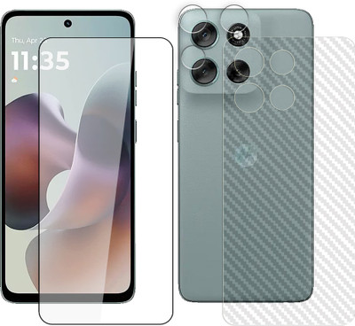 MUTAALI Front and Back Tempered Glass for Moto G36 5G(Pack of 1)