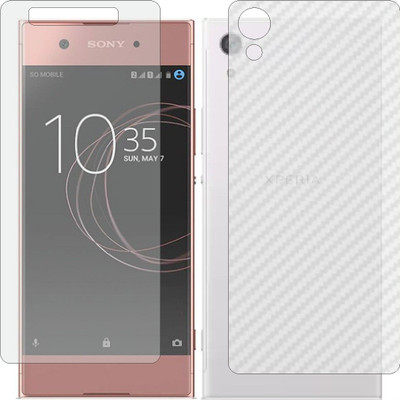 MOBART Front and Back Tempered Glass for SONY XA1 DUAL(Pack of 2)