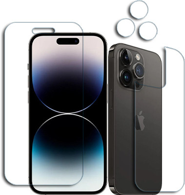 ARBAN Front and Back Tempered Glass for Apple iPhone 14 Pro FRONTBACK TEMPERED GUARD(Pack of 1)
