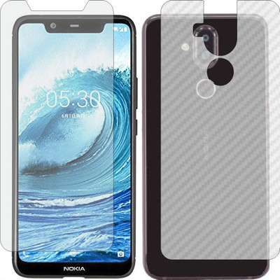 Fasheen Front and Back Tempered Glass for NOKIA 7.1 PLUS(Pack of 2)