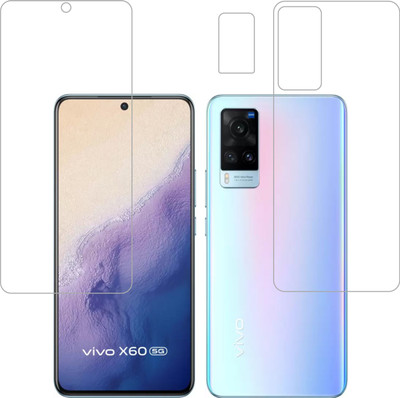 Vatsin Front and Back Tempered Glass for ViVO X60(Pack of 3)