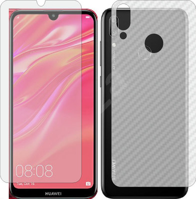 MOBART Front and Back Tempered Glass for HONOR Y7 2019(Pack of 2)