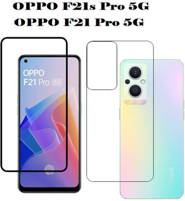 ASVALBUY Front and Back Screen Guard for OPPO F21 Pro 5G, OPPO F21s Pro 5G(Pack of 1)