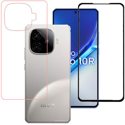 HOBBYTRONICS Front and Back Tempered Glass for IQOO Neo 10R(Pack of 1)