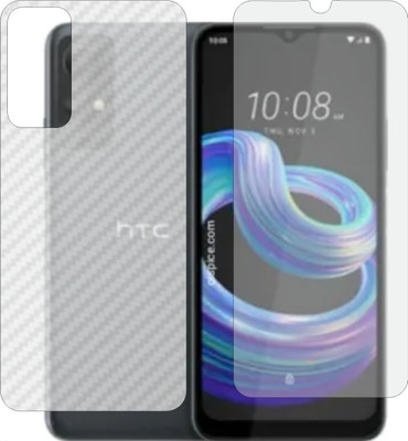 MOBART Front and Back Tempered Glass for Wildfire E Star(Pack of 2)