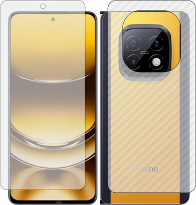 MOBART Front and Back Tempered Glass for Realme Narzo70 Turbo(Pack of 2)