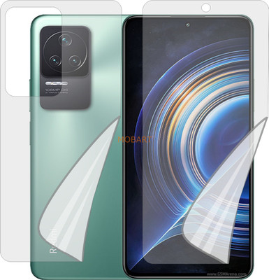 MOBART Front and Back Tempered Glass for XIAOMI REDMI K50 PRO (Edge To Edge TPU, Full Coverage)(Pack of 1)
