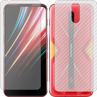 Fasheen Front and Back Tempered Glass for NUBIA RED MAGIC 5G(Pack of 2)