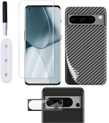 COVER CAPITAL Front and Back Tempered Glass for Google Pixel 8 Pro 5G(Pack of 3)