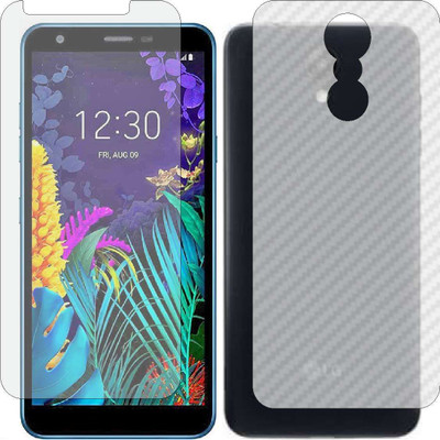 MOBART Front and Back Tempered Glass for LG X2 2019(Pack of 2)