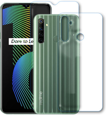SOMTONE Front and Back Screen Guard for Realme Narzo 10(Pack of 1)