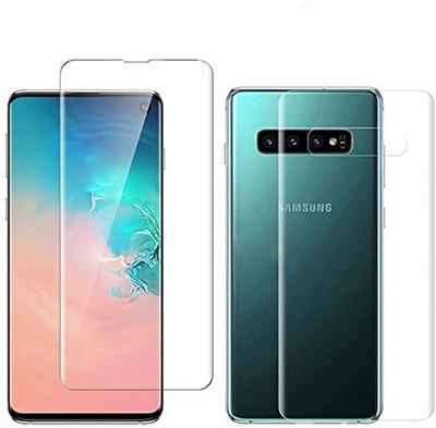 GORILLA Front and Back Tempered Glass for Samsung Galaxy S10(Pack of 1)