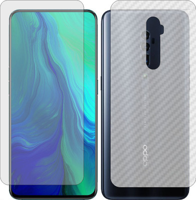 MOBART Front and Back Tempered Glass for OPPO RENO 5G(Pack of 2)