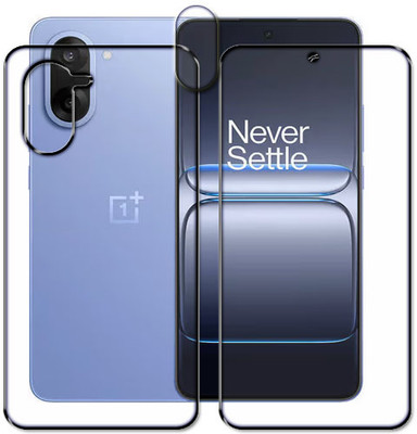 tombik Front and Back Tempered Glass for 56zz-OnePlus Nord CE5-fb,lens(Pack of 3)