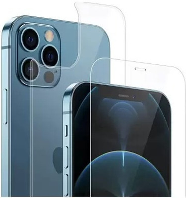 Penvag Front and Back Tempered Glass for iPhone 13 Pro Max(Pack of 2)