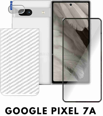 KANCHA Front and Back Tempered Glass for GOOGLE PIXEL 7A(Pack of 3)