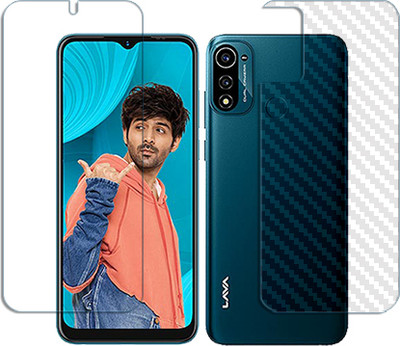 ARBAN Front and Back Tempered Glass for Lava X3 FRONT AND BACK(Pack of 1)