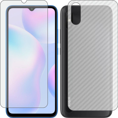 MOBART Front and Back Tempered Glass for REDMI 9I(Pack of 2)