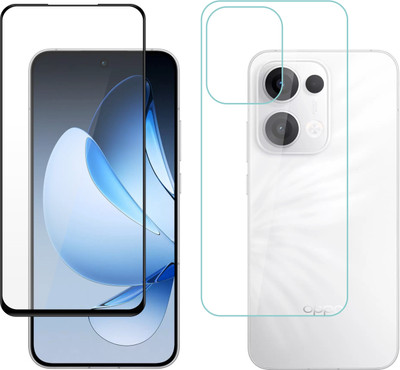 Ten To 11 Front and Back Tempered Glass for Oppo Reno 14 Pro(Pack of 2)