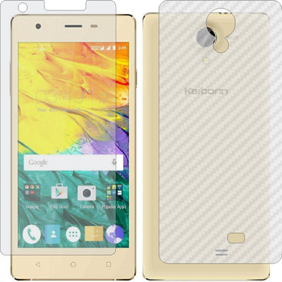 MOBART Front and Back Tempered Glass for KARBONN FASHION EYE 2(Pack of 2)