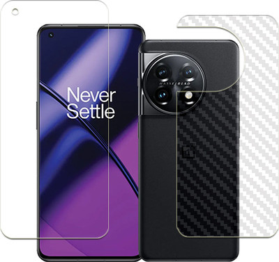 ARBAN Front and Back Tempered Glass for OnePlus 11 FRONT BACK(Pack of 1)