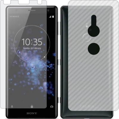 Fasheen Front and Back Tempered Glass for SONY XPERIA XZ2(Pack of 2)