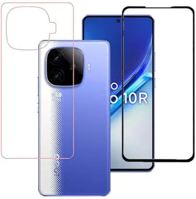MUTAALI Front and Back Tempered Glass for vivo iQOO Neo 10R(Pack of 1)