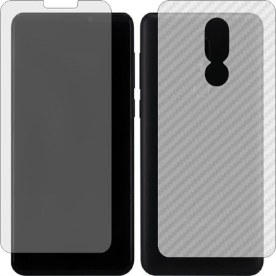MOBART Front and Back Tempered Glass for MEIZU M8 LITE(Pack of 2)