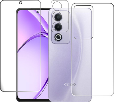 chakoor Front and Back Tempered Glass for Oppo A3 Pro 5G(Pack of 3)