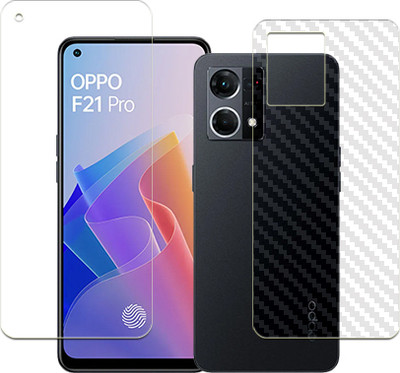 ARBAN Front and Back Tempered Glass for Oppo F21 Pro 5G FRONT BACK(Pack of 1)