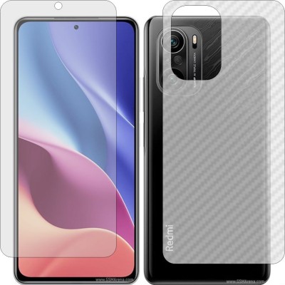 MOBART Front and Back Tempered Glass for MI K40 PRO PLUS(Pack of 2)